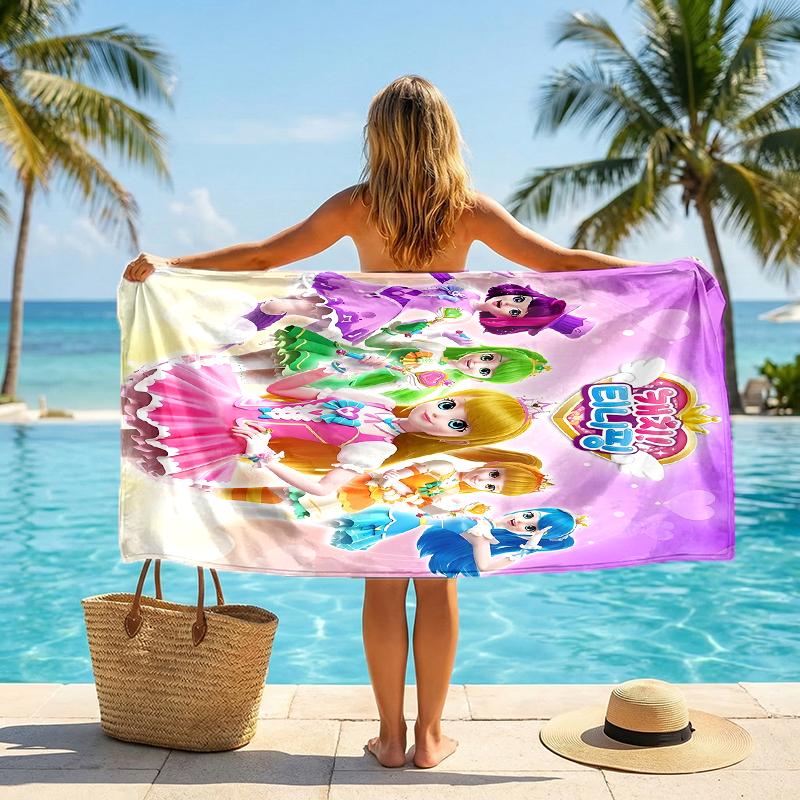 Magic Sweety Fashion Beach Towel: Ideal for Summer Adventures Soft, Absorbent and Quick Drying Suitable for Swimming and Bathing