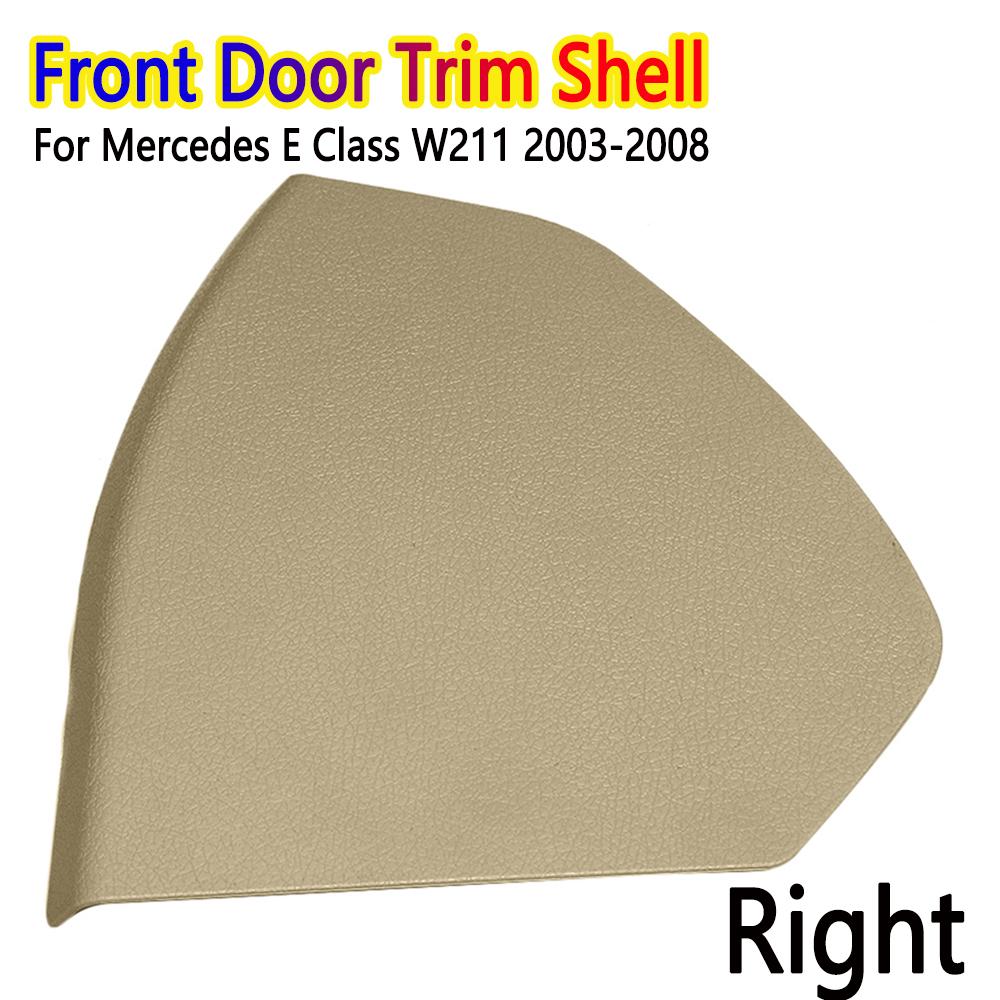 Garnitura usii fata Capac din plastic Carcasa decorativa Negru Bej Gri 2117270148 2117270248 pentru Mercedes Benz E-Class W211 2003-2008