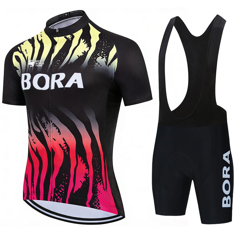 2026 Cycling Jersey Men Set  Wear Men's Bib Pants Gel Professional Shirt Mallot Man Summer Shorts Jacket Mtb Clothes Suit