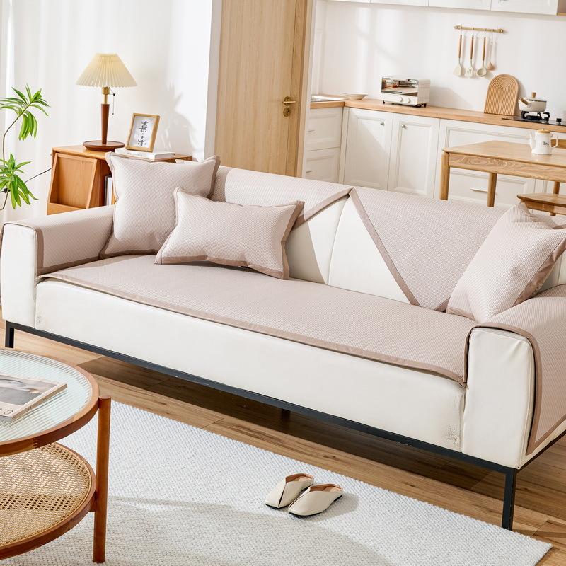 Rattan sofa cushion new summer cool cushion simple non-slip cold mat summer breathable and cold seat cushion