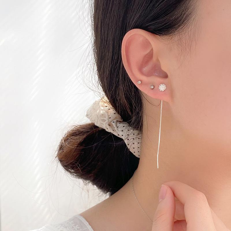 Fireworks Earlines Long Earrings Suitable for Summer Ladies