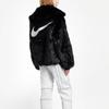 Nike X Ambush Womens Reversible Faux Fur Coat AQ9225-010