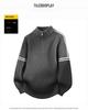 Half-Zip Stand-Collar Sweater for Boys: Autumn/Winter Style for Teens - Knit Base Layer Fashion
