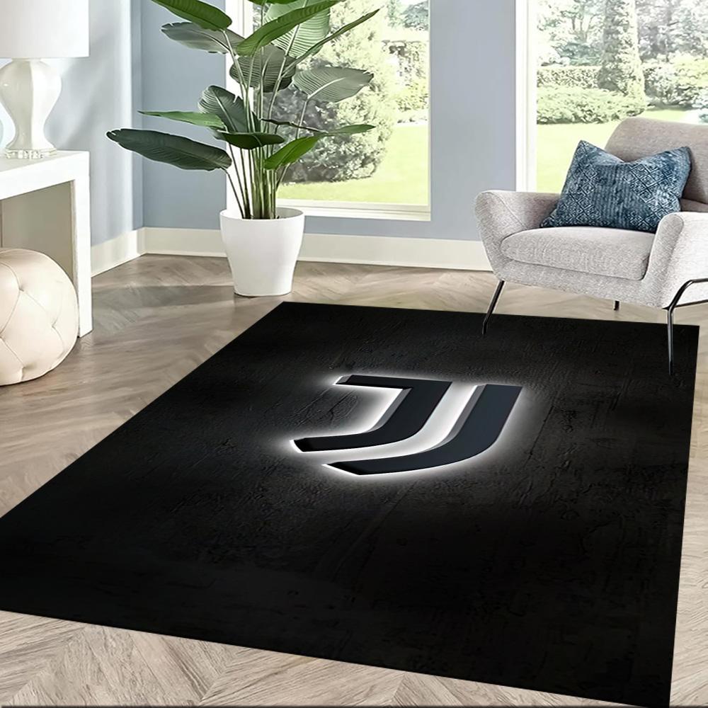 Juventus Floor Rug Office Rug Design For Game Room Entryway Living Rooms Dormitory Antislip Carpet Office Home Decor Perfect Gift For Friends Family