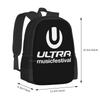 Ultra Hot Sale Backpack Fashion Bags Umf Ultra Music Festival Edm Electronic Electro