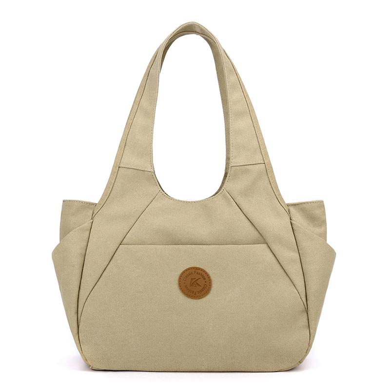 Velkokapacitní plátěná taška Tote Bag Dámská taška Kabelka