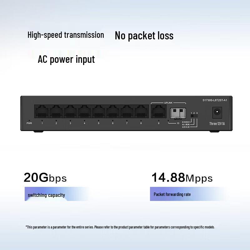 Huawei S1730S-L8T2ST-A1 Gigabit Unmanaged Access Switch