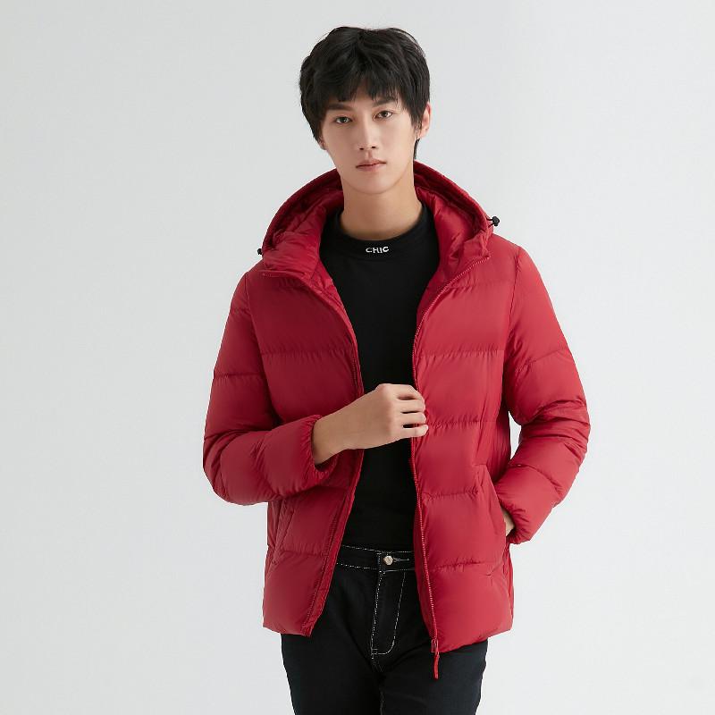 

Bitter Winter Siyu 90 Down Jacket Bread Jacket Hooded Men s Blue Thickened Jacket Plus Size XXXL
