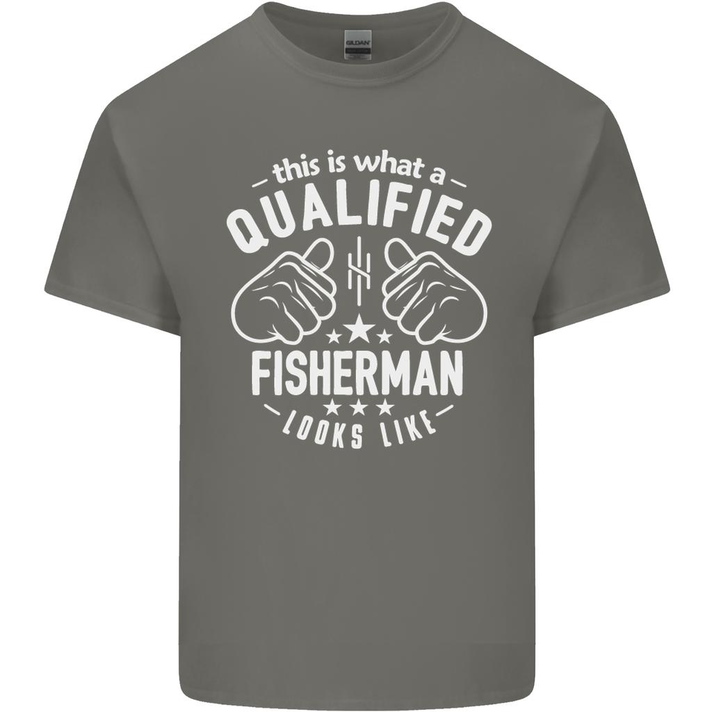 A Qualified FisherUnisex Looks Like Unisexs Light Cotton TShirt