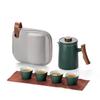 Portable Ceramic Travel Kung Fu Tea Set