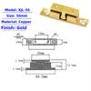 4pcs Copper Cabinet Door Bead Buckle with Dual Spring Tension System and Steel Ball Reinforcement for Durability