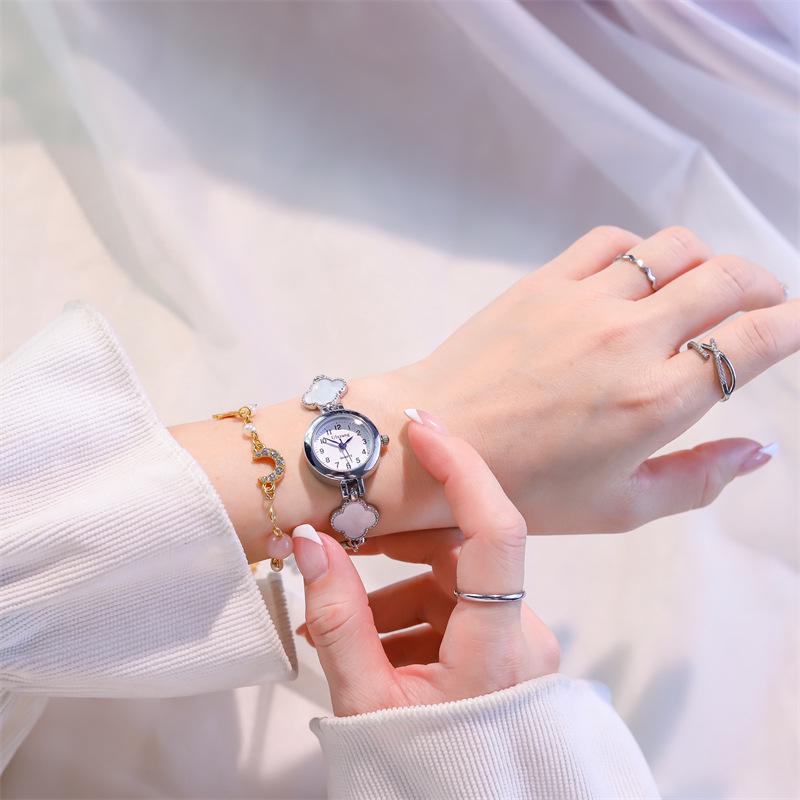 Chic French Women's Niche Watch: Elegant & Minimalist Design with Exquisite Small Dial and Stylish Bracelet