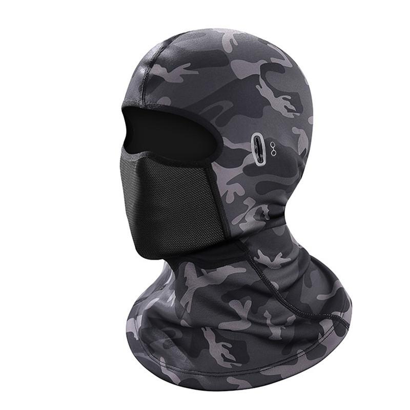 Winter Fleece Full Face Cover Balaclava Hat CS Winter Ski Cycling Hat Scarf Hood Outdoor Sports Warm Face Masks