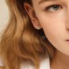 Murmur [925silver]Petit Flat Hoop Earring