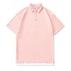 Summer Thin Short-sleeved POLO Shirt Men's Solid Color T-shirt Men's Lapel Thin Short T-top