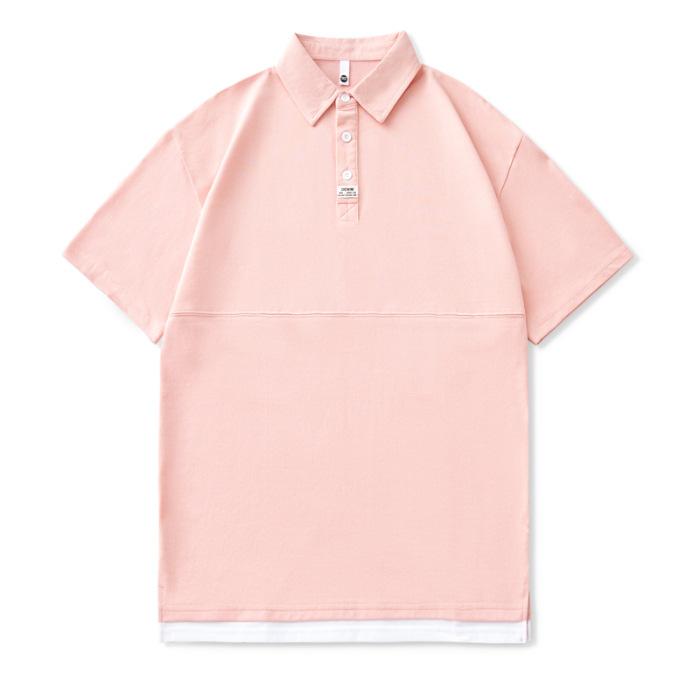Summer Thin Short-sleeved POLO Shirt Men's Solid Color T-shirt Men's Lapel Thin Short T-top
