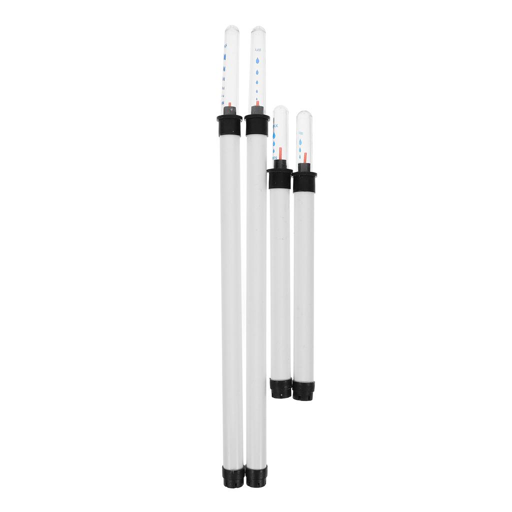 4Pcs Water Level Gauge Visual Display Sturdy Plastic Sunproof Outdoor Plant Water Shortage Reminder Moisture Indicator