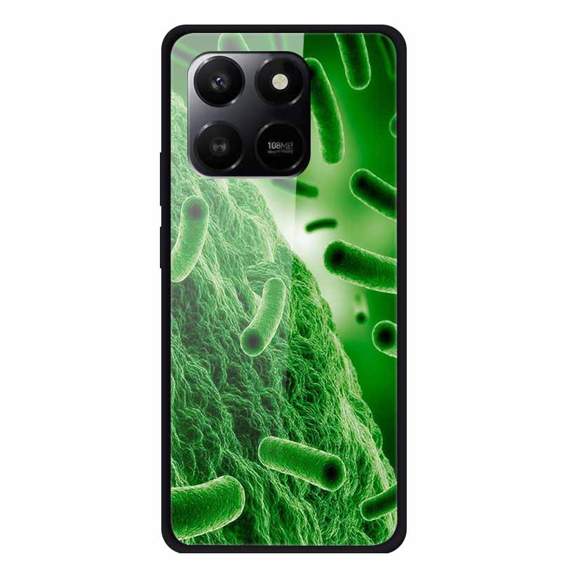 Glass Case For Honor X7d Play 10T 5G Case Soft Bumper Hard Tempered Glass Back Cover For Honor 400 Smart 2025 Phone Cases Fundas