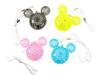 Diamond Mouse Pendant Set with Fun Toy [Light-up Toy] (36 Pieces) / (Paper Balloon)