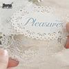Mò Mò Double Pack Hollow Lace Stickers - Lace Poetry Series for Vintage Journals & Collages
