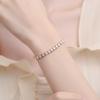 Fashionable ins style zircon bracelet is simple and suitable for daily wear