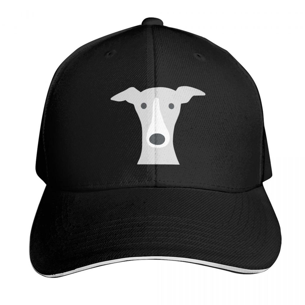 Greyhound Italian Greyhound Cute Whippet Dog Baseball Cap Golf Cap Luxury Unisex Hat funny hat golf hat genuine Unisex Caps Womens