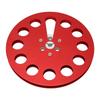 1 4 7 Inch Takeup Reel Universal 11 Holes Wind Resistance Holes Empty Tape Reel for Recording Red