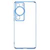 SULADA For Huawei P60 Pro Soft TPU Clear Phone Case Electroplating Straight Edge Protective Cover