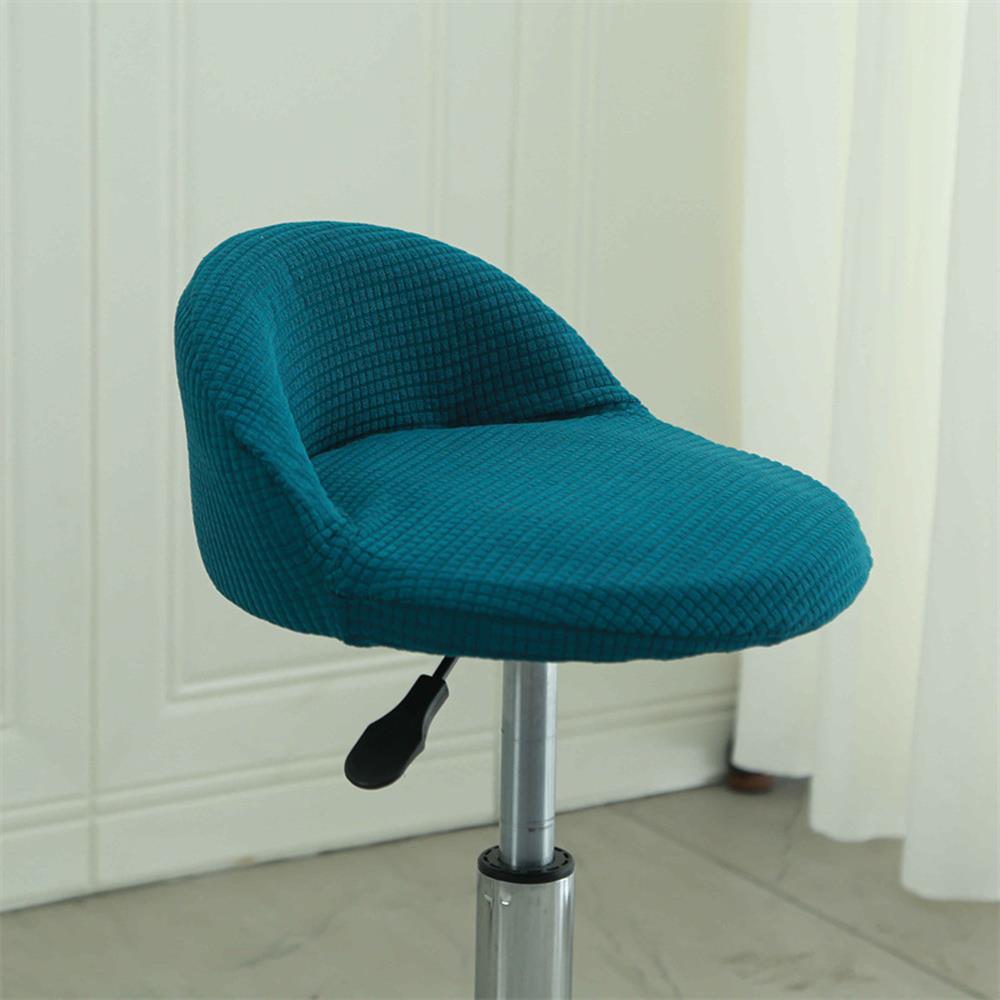 Bar Counter Swivel Chair Cover Washable Removable Universal Chair Covers Modern Wear-Resistant Dining Stretch Stool Slipcover