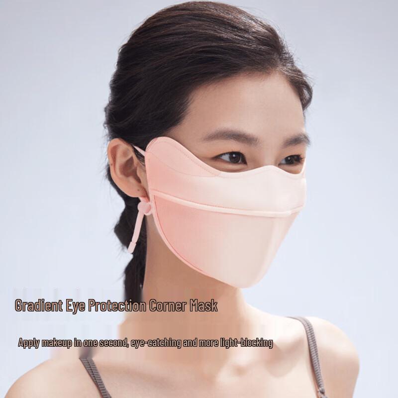 Sanjihuwai TP1113 3D Ice Silk Sun Protection Mask with Fishbone Support