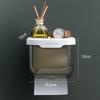Beiyipin Wall-Mounted Punch-Free Bathroom Tissue Box
