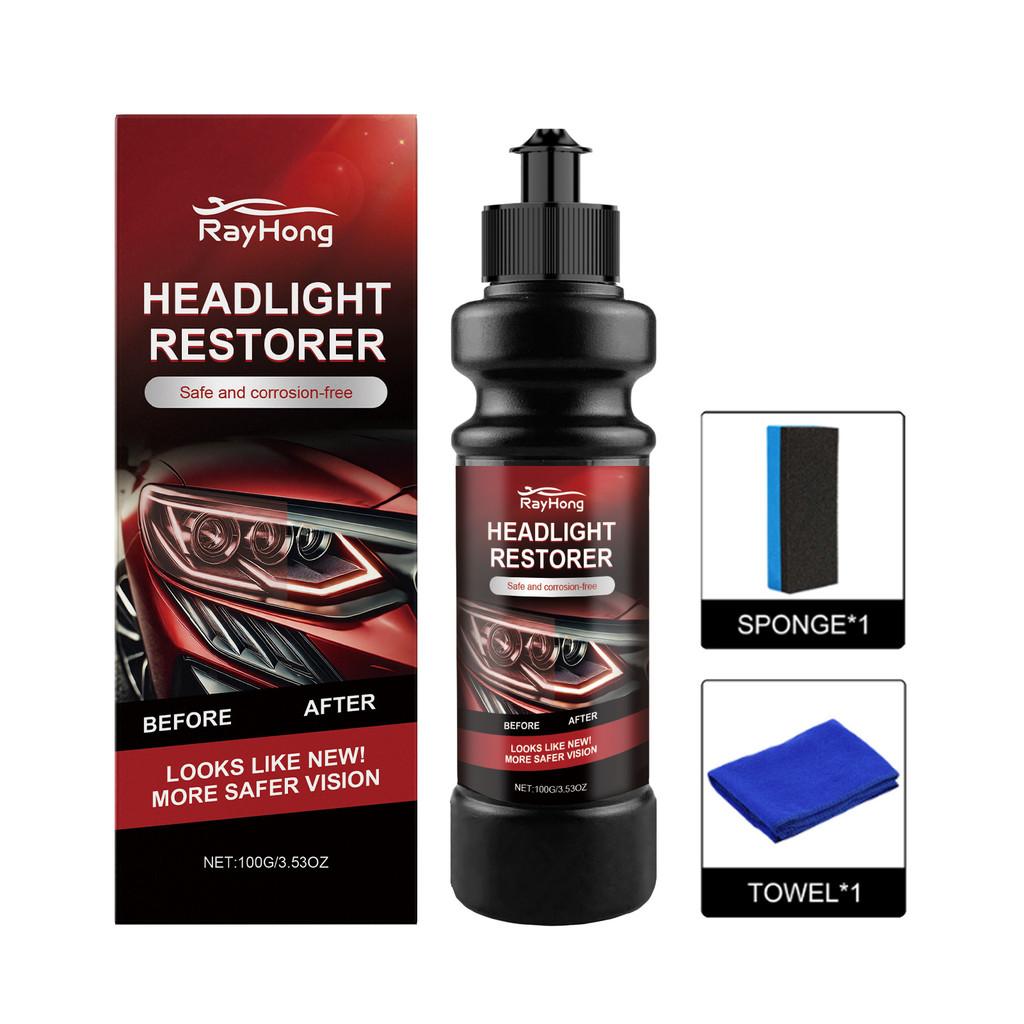 Rayhong Car Headlight Repair Paste For Brightening Polishing Cleaning And Maintenance