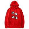 Autumn and Winter Chinese Panda Cartoon Printed Hoodie Classic Style College Style Men's and Women's Hoodies Daily Warm