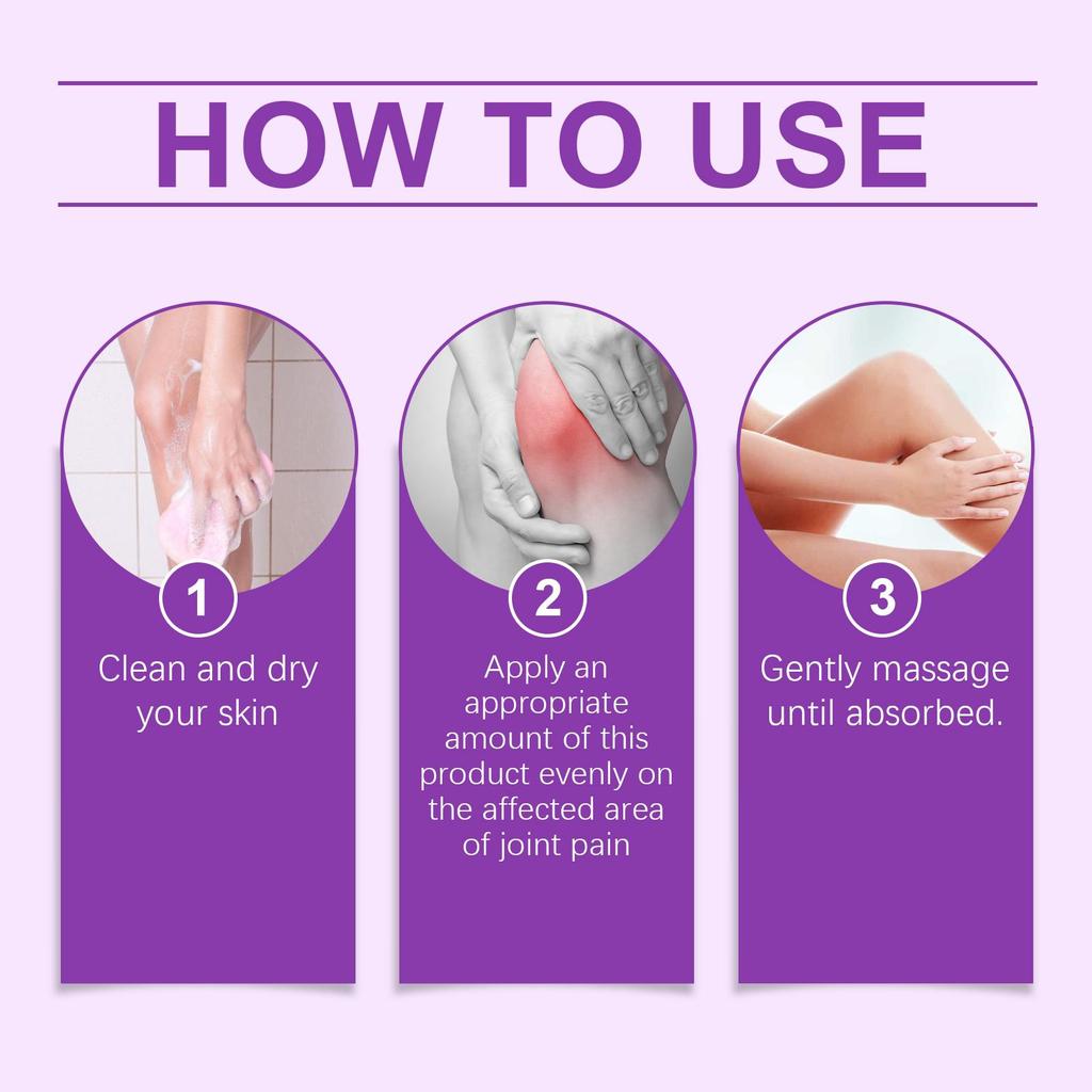 Body Soothing Gel Topical Care for Knees Gently Apply to Elbows Nourishing Soothing Gel