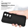 Phone Case for Redmi K60/K60 Pro, Redmi K60/K60 Pro Protective Cover, Shockproof Ultra-Thin Soft Elegant BlackUpgraded Cloud-Feel Silicone