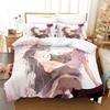 Danganronpa V3 Duvet Cover Set for Adults Boys 3 Piece Cartoon Anime Bedding Set Bedroom Y2k Quilt Cover Pillowcase