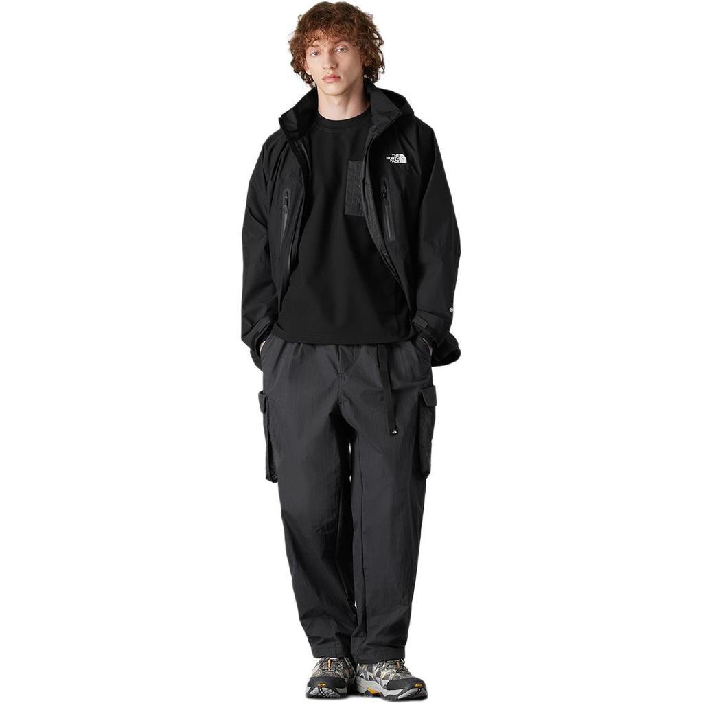 THE NORTH FACE Urban Exploration SS25 Waterproof, Windproof, And Breathable Windbreaker Jacket Men's Cosmic Black NF0A8CJD-JK3