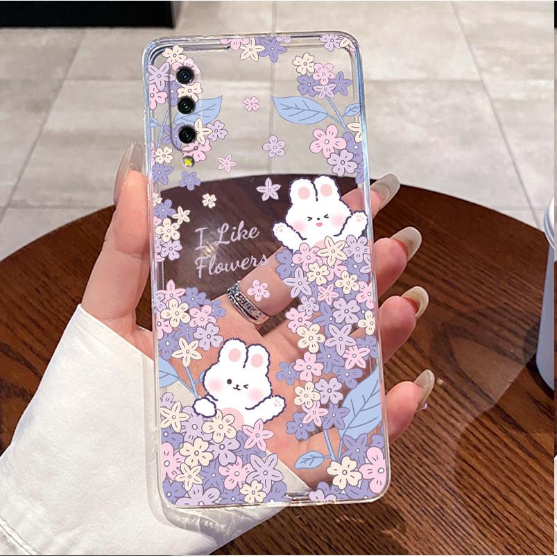 Case For Xiaomi Mi A3 CC9e CC9 MiCC9e Back Cover Clear Luxury Cute Love Rabbit Funny TPU Soft Silicone Transparent Phone Case
