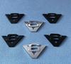 1X 3D Metall Auto Styling V6 V8 Hubraum Logo Kotflügel Kofferraum Heck Aufkleber Emblem Abzeichen Sticker