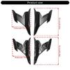 Motorcycle Front Fairing Winglets Aerodynamic Wing Cover Trim Spoiler Winglets Body Work Fairing for ADV160 2022-2023
