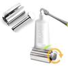 2pcs Toothpaste Tube Squeezer, Rolling Tube Toothpaste Squeezer, Stainless Steel Toothpaste Tube Squeezer