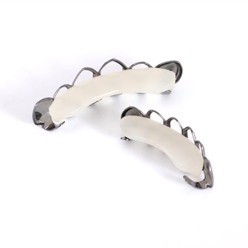 Hollow Top Bottom Grillz Hip Hop Cosplay kostium raper akcesoria dekoracja zębów nadaje się do