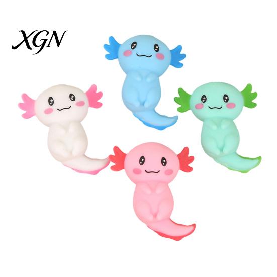 Squeeze Fidget Toy Cartoon Salamander Stress Relief Ball Decompression Sensory Animal Party