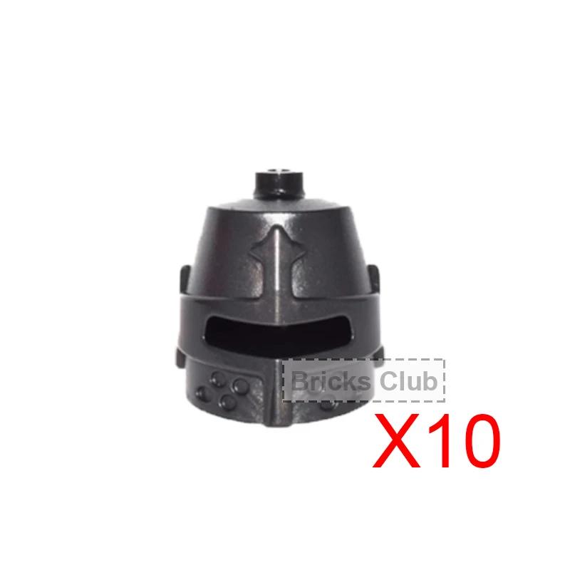 Middle Roman Knight Dwarf Helmet Feather Accessories Building Blocks Medieval Green Dragon Blue Lion Crusader Lord Shield MOC