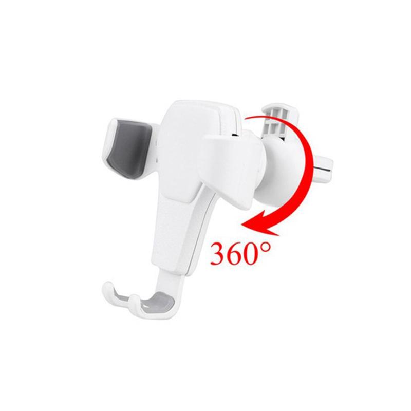 Universal Gravity Auto Phone Holder Car Air Vent Clip Mount Mobile Phone Holder Cell Phone Stand For iPhone 16 15 Xiaomi Samsung