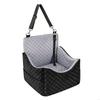 Canine Car Bed For Small Breeds Featuring Soft Padding And Waterproof Layer For Defended Excursions P9YB