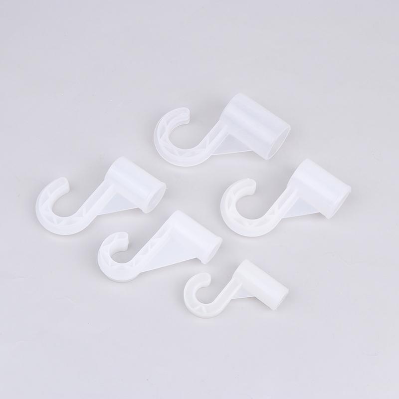10Pcs Plastic Thickening Hook For Suit Locker Shelf Wardrobe Hook Fittings Diy Party Supplies Children Tent Game Room Joints
