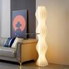Creative Luxury Cream Hula Skirt Floor Lamp - Perfect for Living Room, Bedroom, Sofa Decoration, and Background Atmosphere
