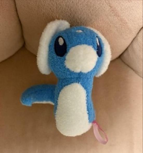 

Night Arcade Pokemon Plush Key Chain Dratini Japan Used