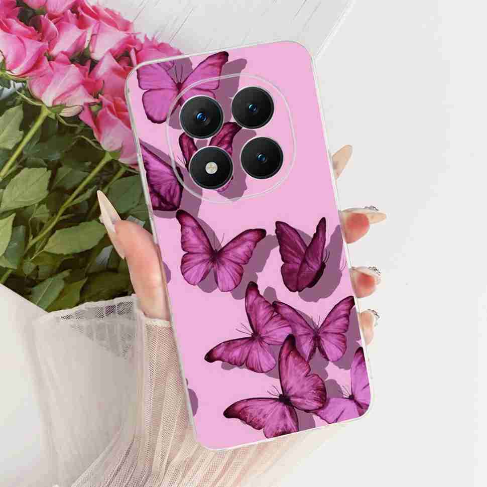 Für Xiaomi Redmi Note 15 Pro Plus ProPlus 5G Hülle Blume Cartoon Hülle Weiche Silikonhülle Für Redmi Note 15 Pro+ Hülle
